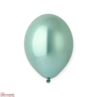 Шар латексный BELBAL (14''/36см) В 105/603 Хром Glossy Green 1 шт (1) Зеленый - фото