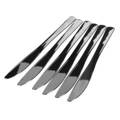 Нож столовый 200мм 1/50 металлик 19-3026 Серебро - фото