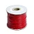 Шнур вощеный d=1.5mm L=50m цвет ярока-красный  7405629 Красный - фото