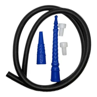 Шланг одноразовый для кальяна с уплотнителем в индивидуальной упаковке  - фото