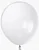 Шар латекс(1) (12''/30 см) Прозрачный, кристалл, 1 шт.  - фото
