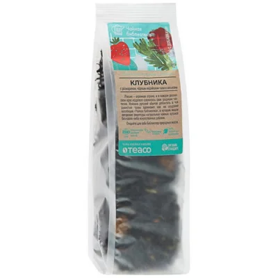 Чай Клубника с розмарином и шишками 100 гр. арт. ЧБШ-78353  - фото