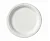 Тарелка бумажная d 17см кругл. 1/100, арт. 24320, 177320, 21110. 130010 Белый - фото