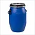 Бочка 65 дм3 (стандарт (ЗТИ) синий) Синий - фото