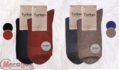 Носки женские TURKAN Ассорти (теплый кашемир) р.36-41 арт.6135 Микс - фото