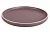 Тарелка Terra 21см/ST2377 brown Коричневый - фото