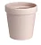 Кашпо "Терра" (2,35л) Цв. Пудровый, (Арт. КШ-9084) Пудровый - фото