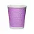 Стакан бумажный д/гор двуслойный 350 мл Д90 Bubbles лаванда 5 шт Лавандовый - фото