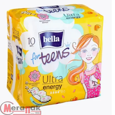 Прокладки женские Белла Перфекта for teens Энерджи А10 Белый - фото