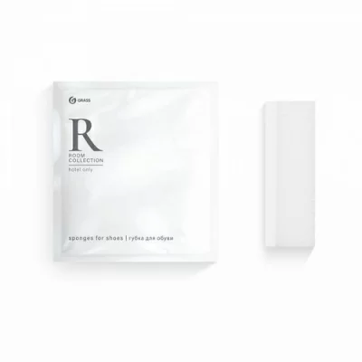 ГрассГубка для обуви "Room" (флоу-пак) 10шт HR-5008   - фото