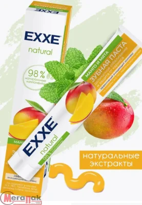 Зубная паста EXXE natural "Манго и мята", 75 мл, арт. С0007340  - фото
