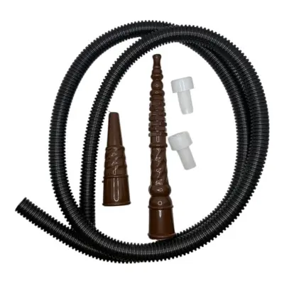 Шланг одноразовый для кальяна с уплотнителем в индивидуальной упаковке  - фото