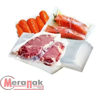 Пакет вакуумный 100*400 РА/РЕ 60мк 1/100 Прозрачный - фото