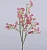 Цветок искусственный декоративный "Гипсофила" 62*18см, 1шт, розовый  - фото
