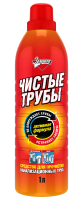 Средство для прочистки труб 1л "Чистые трубы", арт. Б-37-1  - фото