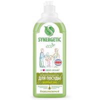 Гель д/мытья посуды 1,0л "Synergetic" Зеленый чай (8) 103117 Салатовый - фото