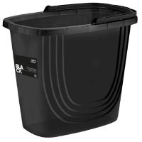 Ведро 10л  прямоугольное Spin&Clean Black, SC111710621 Черный - фото