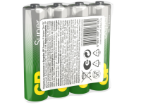 Элемент питания GP Super Alkaline G-Tech 24А ААA - 4 шт. в пленке  - фото