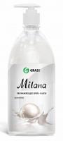 ГрассЖидкое крем-мыло "Milana" жемчужное с дозатором (флакон 1000 мл), арт. 126201 УТ-МС000231  - фото
