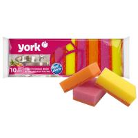 Губки для мытья посуды York Миди арт. 030010 10 шт/упак  - фото