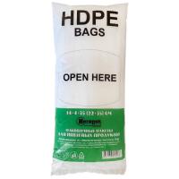 Пакет 14*8*35 (22*35) HDPE блок (10) Прозрачный - фото