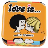 Конфеты освежающие Love is в форме сердца арт. 709244 морская соль и маракуйя 20 г  - фото