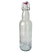 Стеклобутылка 500мл LM Beer прозрачная +Бугел.пробка W4016 Прозрачный - фото