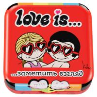 Конфеты освежающие Love is в форме сердца арт. 709241 клубника 20 г  - фото