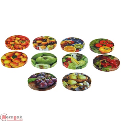 Крышка винтовая д.100 Элитная МИКС 1/10 Микс - фото