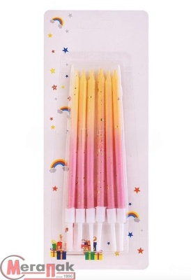 Набор свечей праздничных "Светлые моменты", 00-7376 (1) Микс - фото