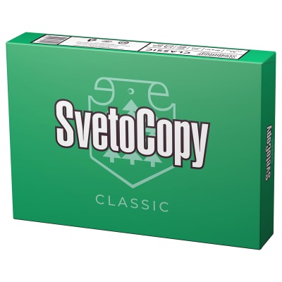 Белая офисная бумага Svetocopy 80 A4 С(5) Белый - фото