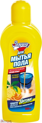 Средство для мытья полов "Золушка" 0,5л, арт. М-09-1  - фото