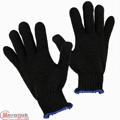 Перчатки х/б Р Стандарт арт.24050 черные Черный - фото