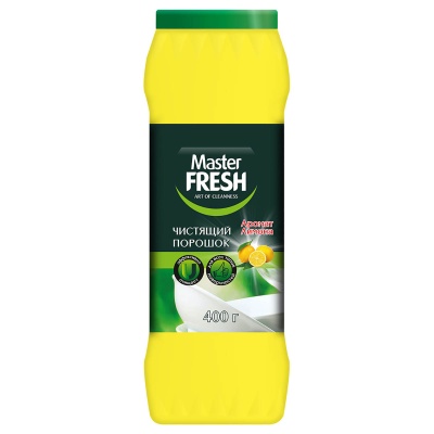 Чистящий порошок Master Fresh Аромат лимона арт. С0006179 400 г  - фото