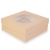 Коробка для маффинов OSQ Muf 9 6230 мл 251*251*99 мм крафт/белая 1 шт. Коробка для маффинов OSQ Muf 9 6230 мл 251*251*99 мм крафт/белая 1 шт. Коричневый - фото