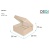 Коробка для маффинов OSQ Muf 9 6230 мл 251*251*99 мм крафт/белая 1 шт. Коробка для маффинов OSQ Muf 9 6230 мл 251*251*99 мм крафт/белая 1 шт. Коричневый - фото