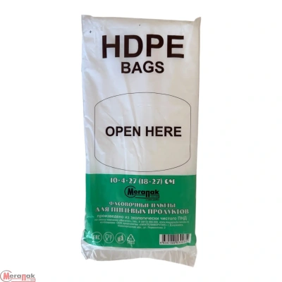 Пакет 10*8*27 (18*27) HDPE блок (10)  - фото