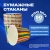 Стакан бум. 250мл  д/гор Полосы D80  50шт Разноцветный - фото