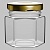 Комплект: Стеклобанка 45 мл С-45ШГ + крышка д.43 Прозрачный - фото