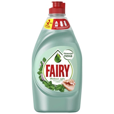Средство для мытья посуды Fairy Чайное дерево 450 мл  - фото