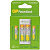 Зарядное устройство USB GP E211210/80-2CRB4,2сл. АА/ААА в компл.:2*АА 2100мАч,2*ААА 800мАч(12)  - фото