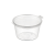 Банка-соусник с крышкой 30мл. П 1/80 Банка-соусник с крышкой 30мл. П 1/80 Прозрачный - фото