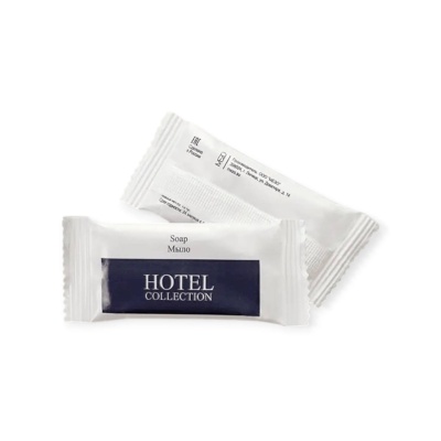 Мыло, флоу-пак 13 гр (Коллекция Hotel Collection ), арт. 0433 1/100 Белый - фото